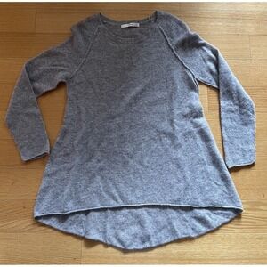 Subtle Luxury 100% Cashmere Sweater Gray Size S/M